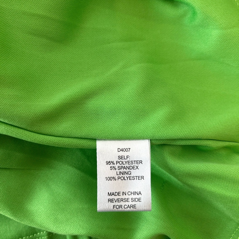 Alexia Admor Suri Draped One-Shoulder Minidress Green Small NWT - Picture 10 of 12